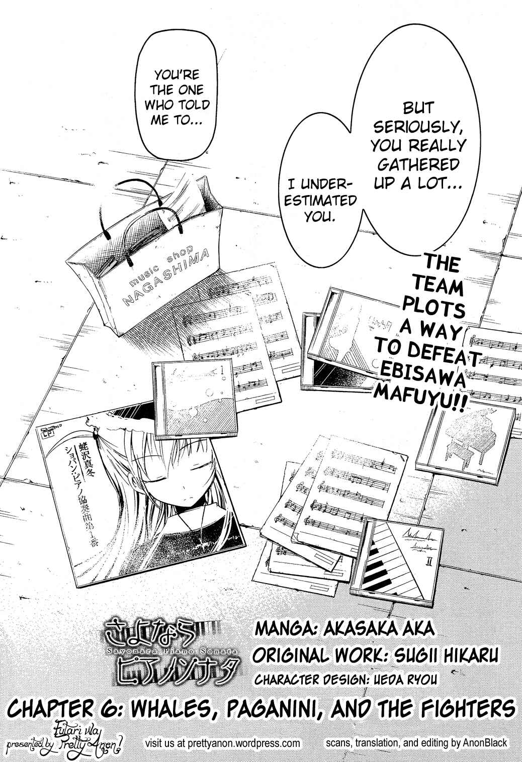 Page 2 Chapter 6 Sayonara Piano Sonata