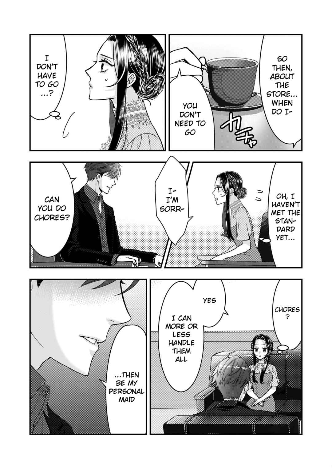 Page 28 Chapter 4 Ijiwaru na Haha to Ane ni Urareta Watashi. Naze ka Wakagashira ni Dekiaisaretemasu