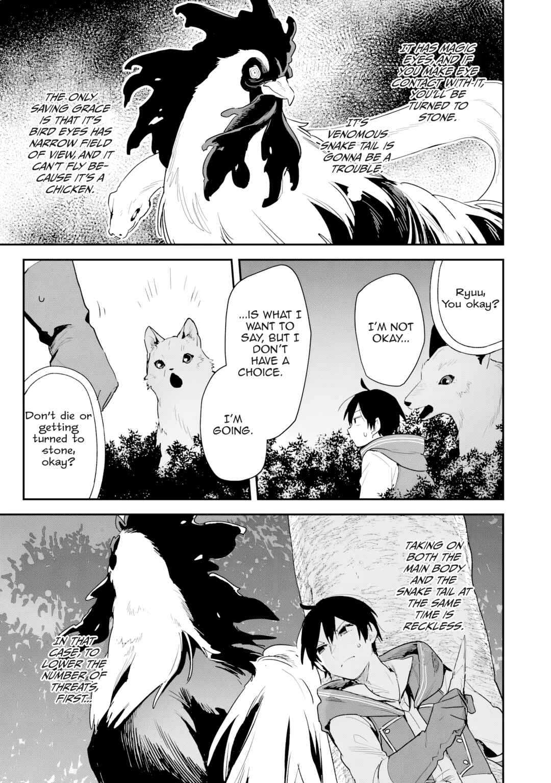 Page 18 Chapter 2 Choukyoushi wa Mamono ni Kakomarete Ikite ikimasu ~Yuusha Party ni Oite Ikareta kedo, Densetsu no Mamono to Deai Saikyou ni natteta~