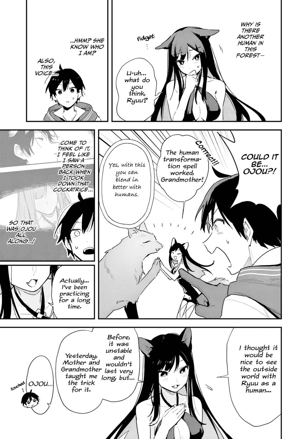 Page 12 Chapter 3 Choukyoushi wa Mamono ni Kakomarete Ikite ikimasu ~Yuusha Party ni Oite Ikareta kedo, Densetsu no Mamono to Deai Saikyou ni natteta~