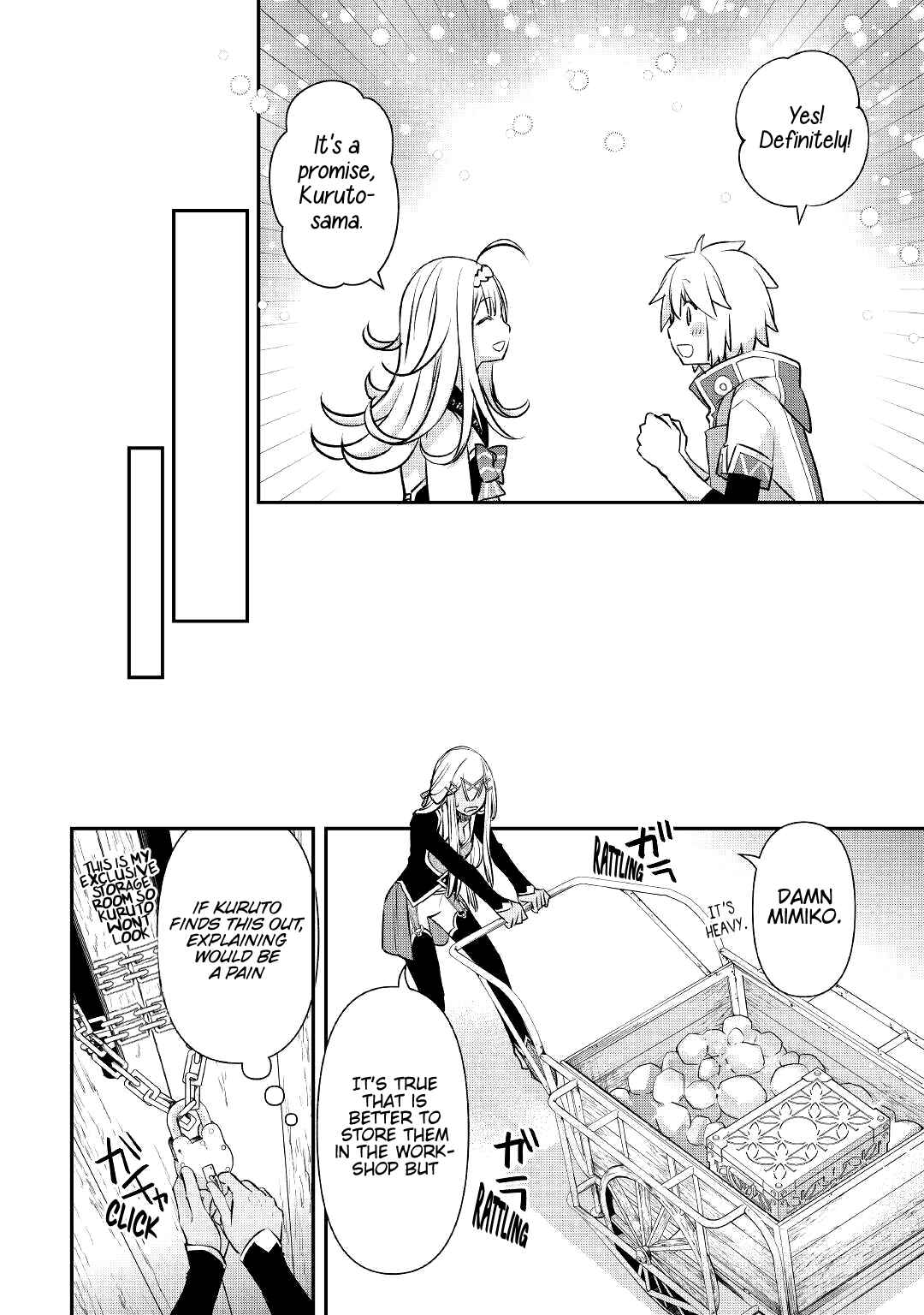 Page 9 Chapter 18 Kanchigai no Atelier Meister - Eiyuu Party no Moto Zatsuyougakari ga, Jitsu wa Sentou Igai ga SSS Rank Datta to Iu Yoku Aru Hanashi