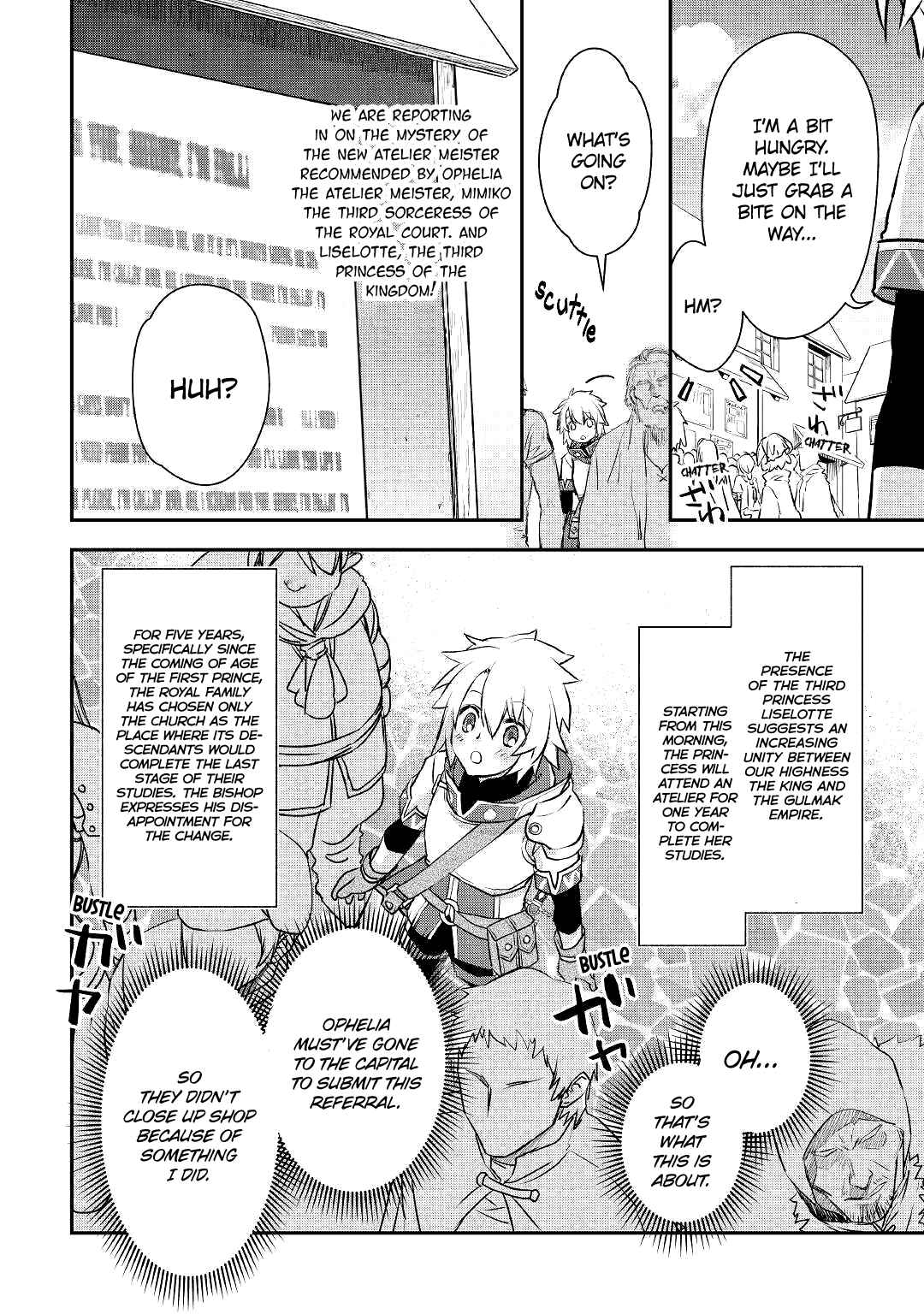 Page 22 Chapter 7 Kanchigai no Atelier Meister - Eiyuu Party no Moto Zatsuyougakari ga, Jitsu wa Sentou Igai ga SSS Rank Datta to Iu Yoku Aru Hanashi