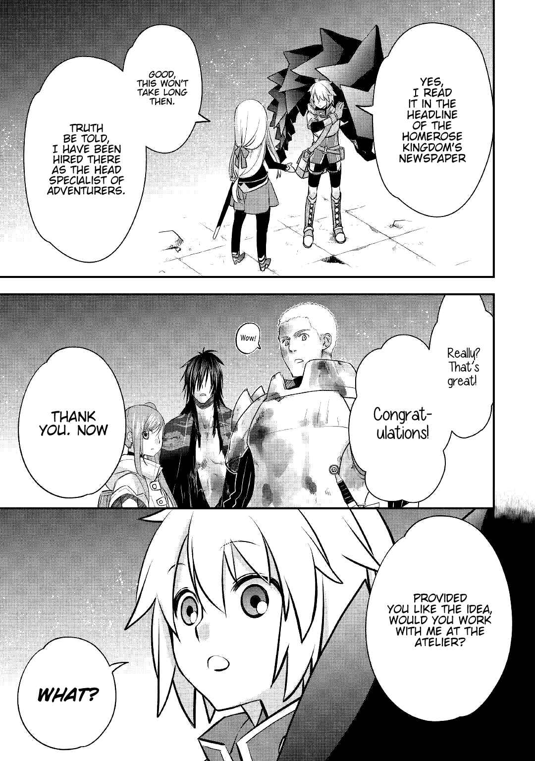 Page 14 Chapter 12 Kanchigai no Atelier Meister - Eiyuu Party no Moto Zatsuyougakari ga, Jitsu wa Sentou Igai ga SSS Rank Datta to Iu Yoku Aru Hanashi