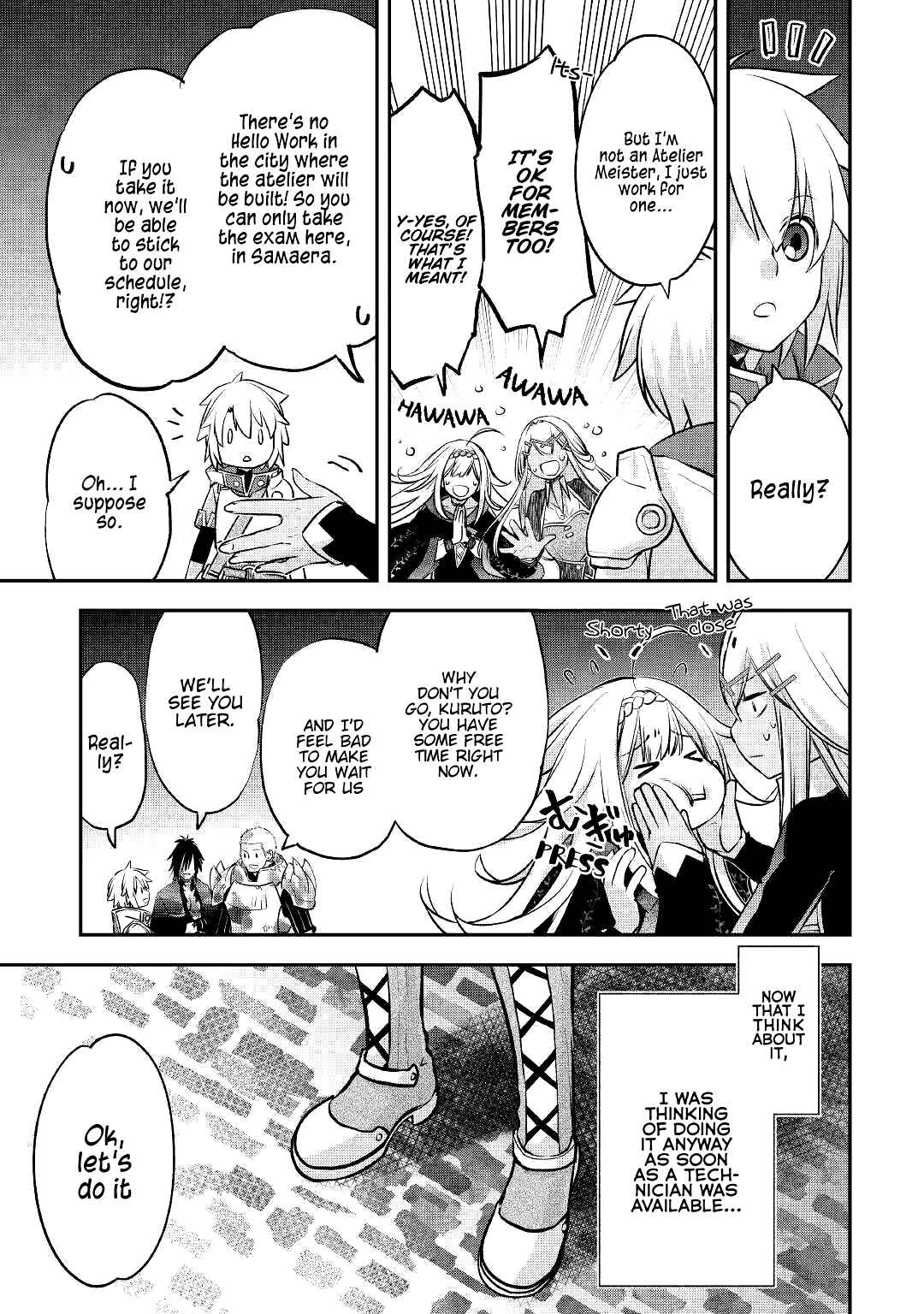 Page 22 Chapter 12 Kanchigai no Atelier Meister - Eiyuu Party no Moto Zatsuyougakari ga, Jitsu wa Sentou Igai ga SSS Rank Datta to Iu Yoku Aru Hanashi