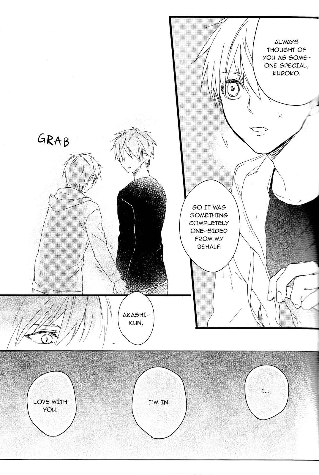Page 10 Chapter Unknown_6647 Kuroko no Basket - Kare no Suki na Hito (Doujinshi)