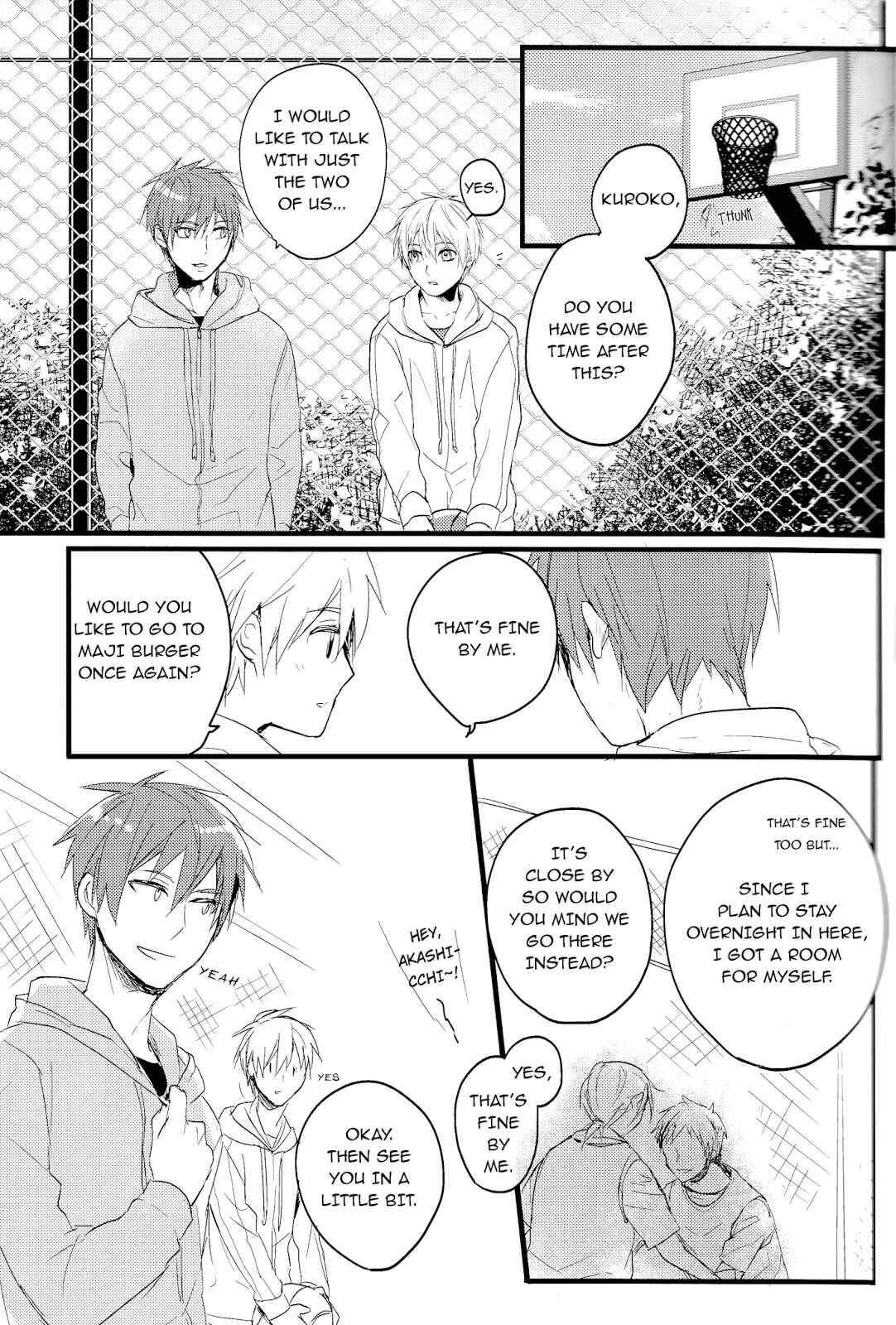 Page 4 Chapter Unknown_6647 Kuroko no Basket - Kare no Suki na Hito (Doujinshi)