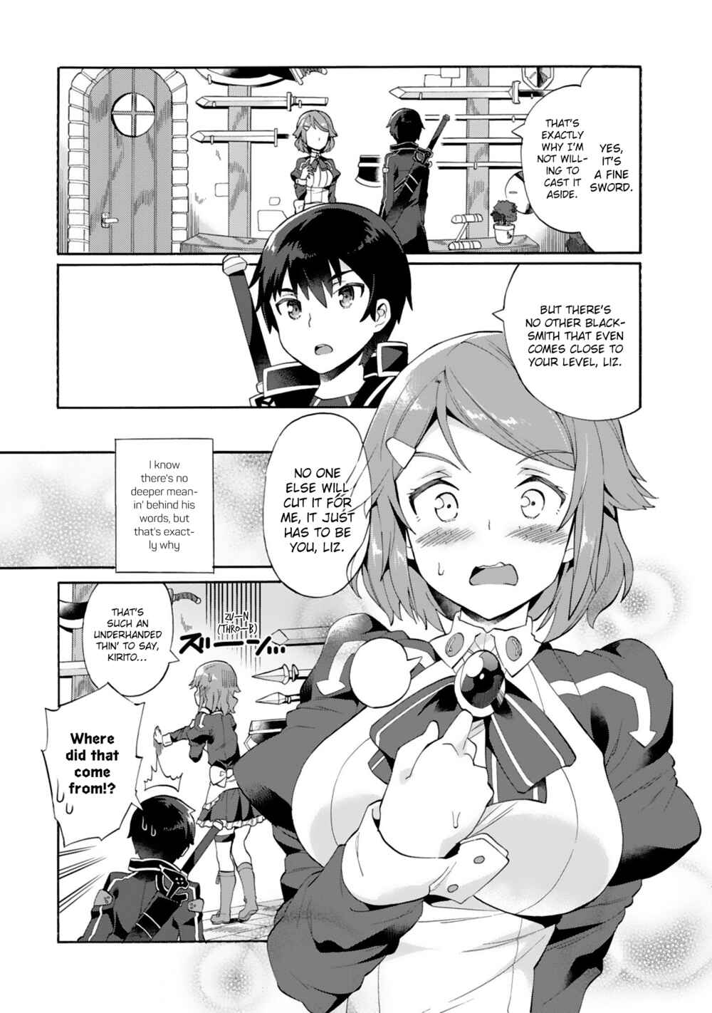 Page 3 Chapter 6 Sword Art Online - Dengeki Comic Anthology