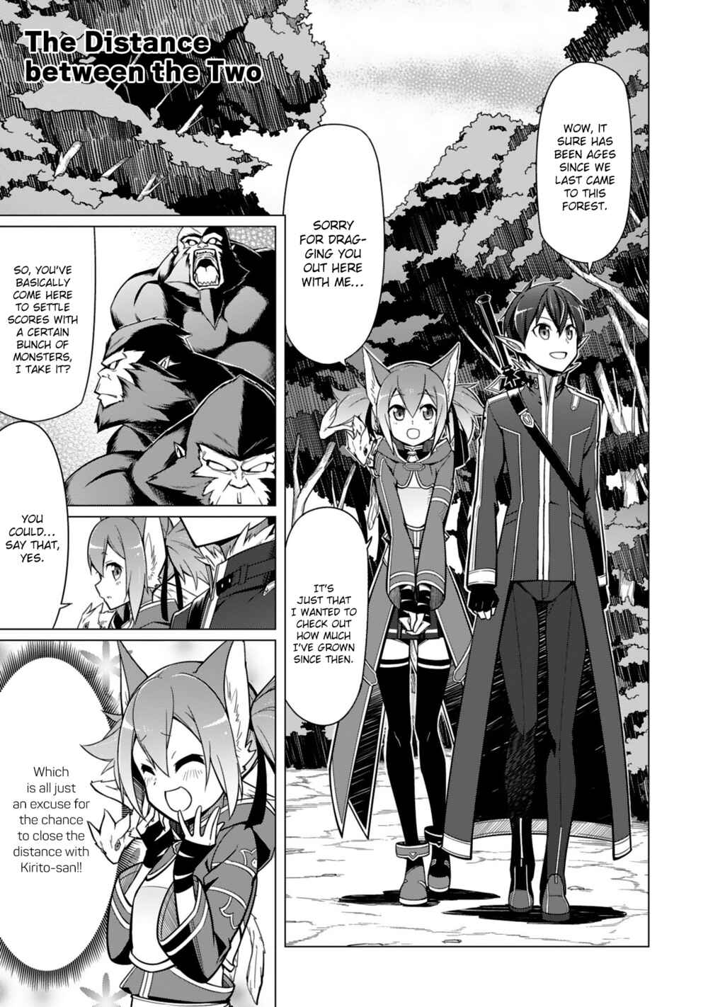 Page 1 Chapter 5 Sword Art Online - Dengeki Comic Anthology