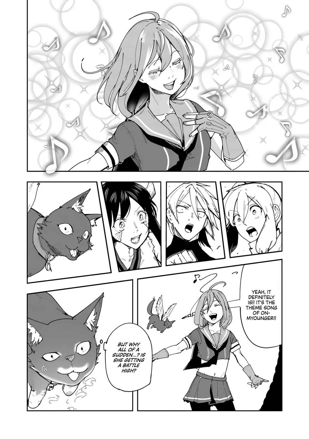 Page 9 Chapter 8 Neko ni Tenseishita kedo Hima nano de Geema Joshi to Issho ni VRMMO wo suru