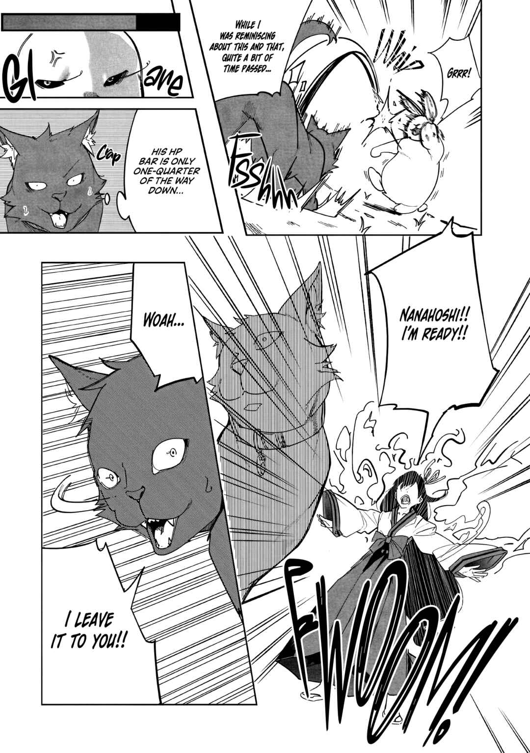 Page 14 Chapter 4 Neko ni Tenseishita kedo Hima nano de Geema Joshi to Issho ni VRMMO wo suru