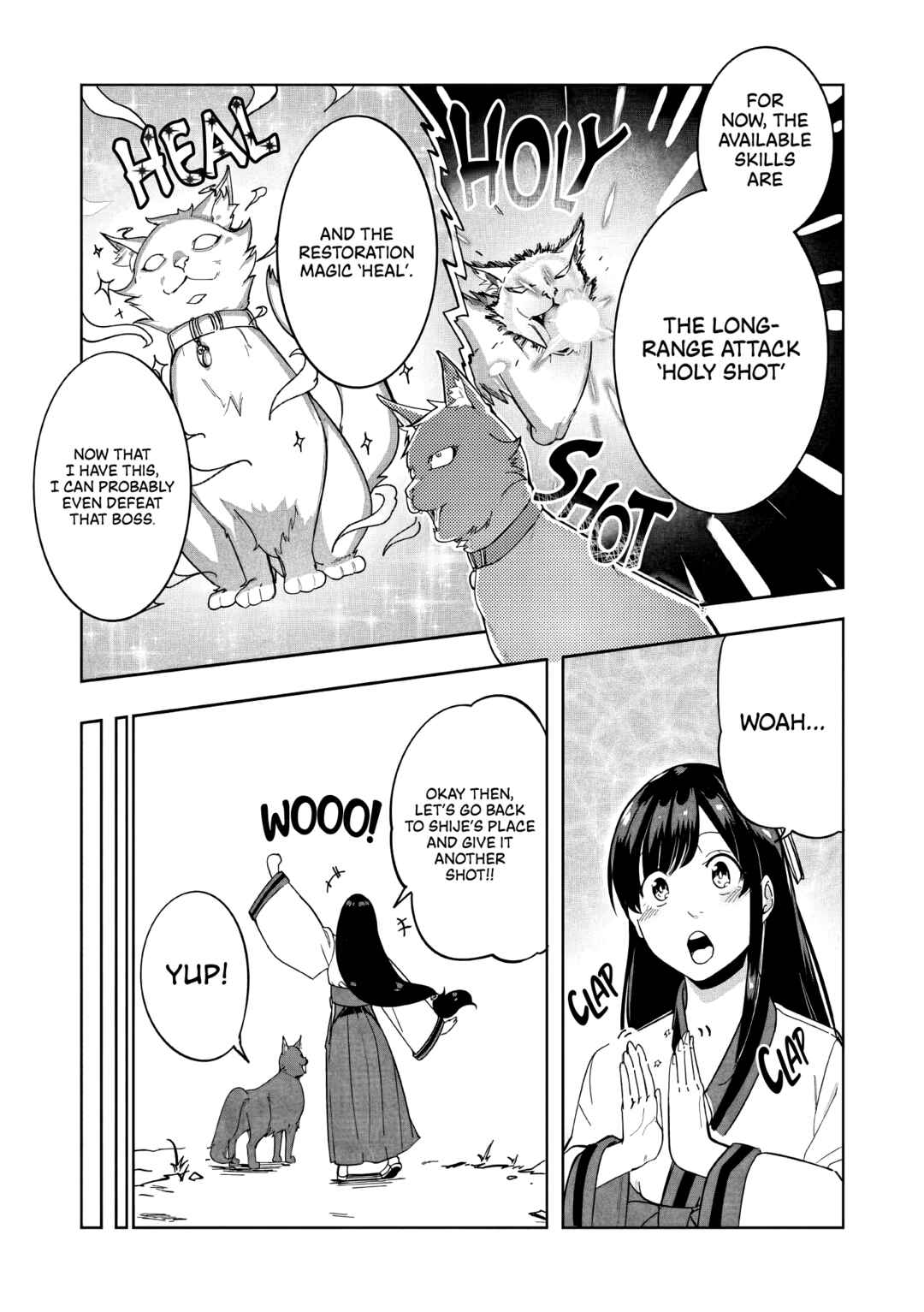 Page 21 Chapter 4 Neko ni Tenseishita kedo Hima nano de Geema Joshi to Issho ni VRMMO wo suru
