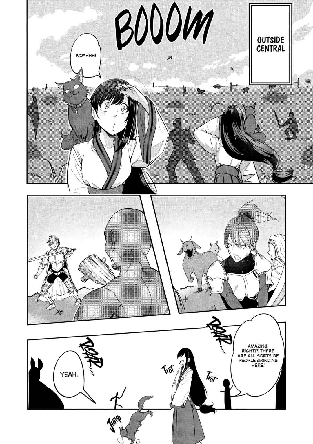 Page 7 Chapter 4 Neko ni Tenseishita kedo Hima nano de Geema Joshi to Issho ni VRMMO wo suru