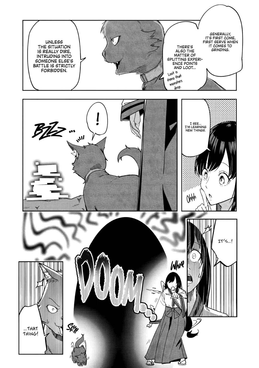 Page 8 Chapter 4 Neko ni Tenseishita kedo Hima nano de Geema Joshi to Issho ni VRMMO wo suru