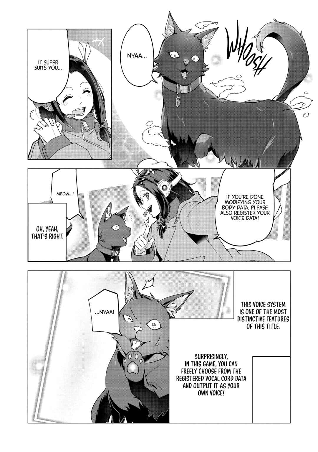 Page 10 Chapter 2 Neko ni Tenseishita kedo Hima nano de Geema Joshi to Issho ni VRMMO wo suru