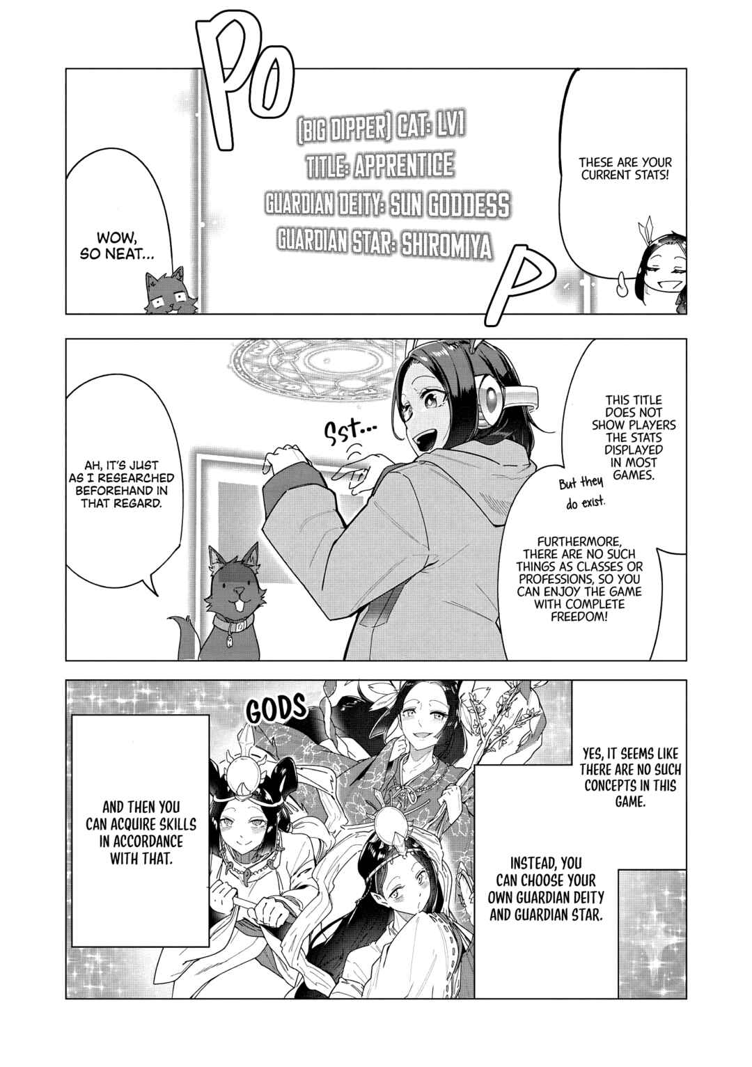 Page 13 Chapter 2 Neko ni Tenseishita kedo Hima nano de Geema Joshi to Issho ni VRMMO wo suru