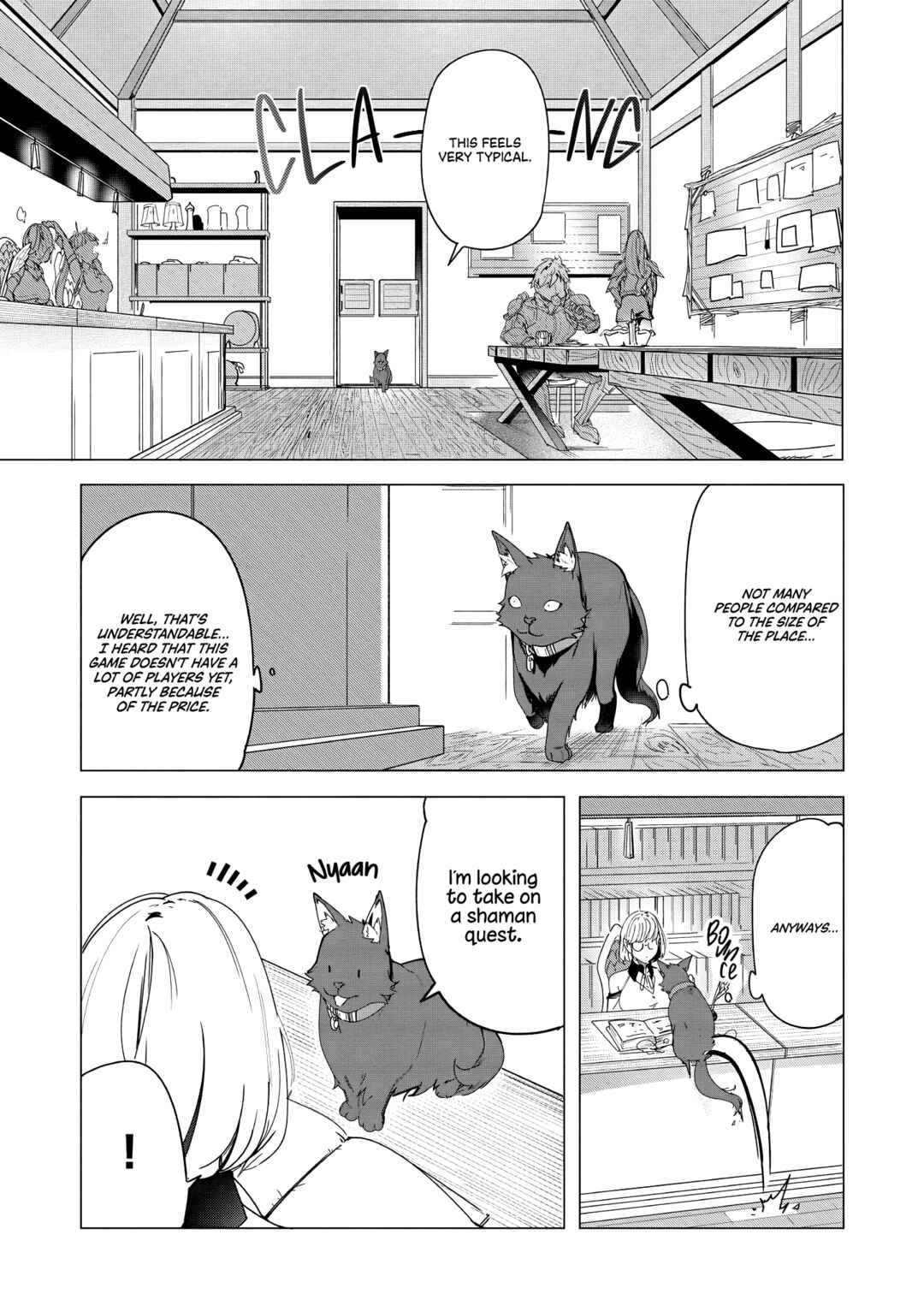 Page 17 Chapter 2 Neko ni Tenseishita kedo Hima nano de Geema Joshi to Issho ni VRMMO wo suru