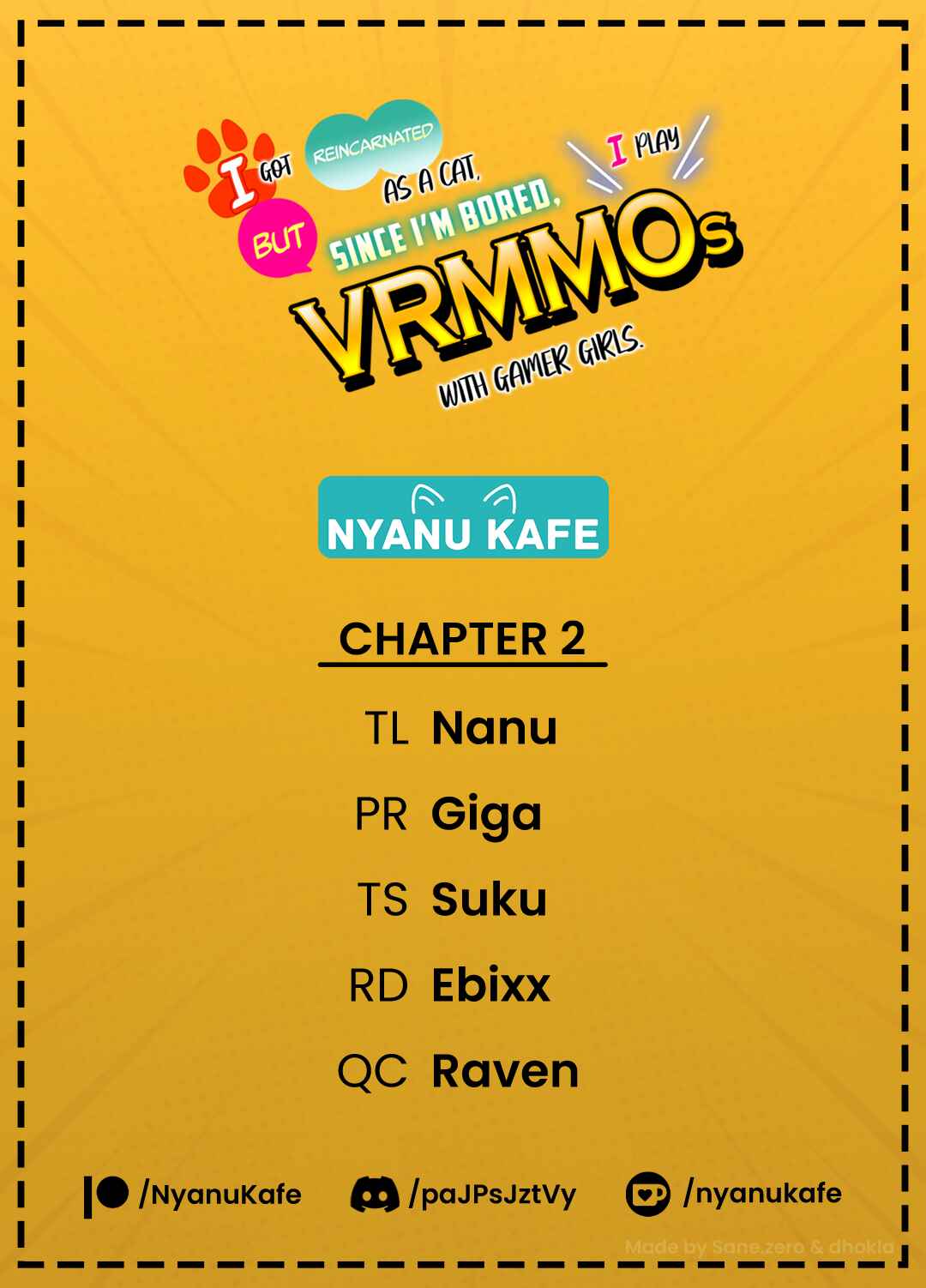 Page 33 Chapter 2 Neko ni Tenseishita kedo Hima nano de Geema Joshi to Issho ni VRMMO wo suru