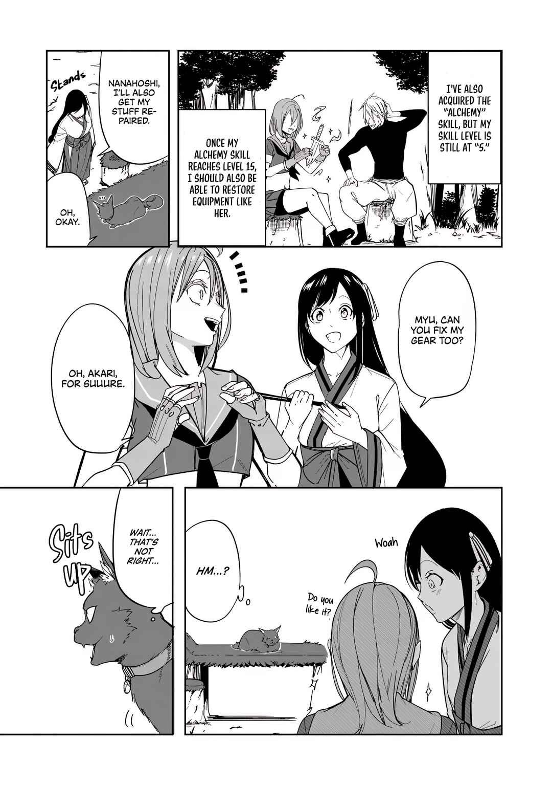 Page 12 Chapter 7 Neko ni Tenseishita kedo Hima nano de Geema Joshi to Issho ni VRMMO wo suru