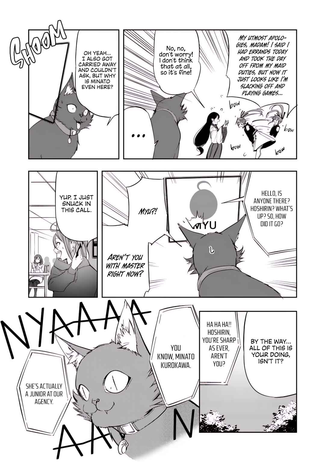 Page 14 Chapter 14 Neko ni Tenseishita kedo Hima nano de Geema Joshi to Issho ni VRMMO wo suru