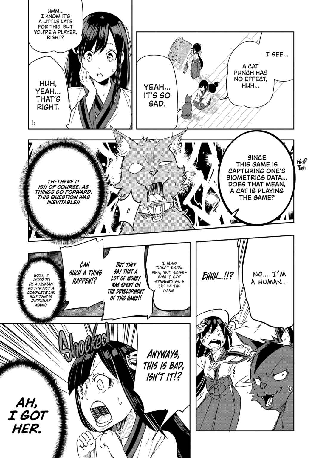 Page 25 Chapter 3 Neko ni Tenseishita kedo Hima nano de Geema Joshi to Issho ni VRMMO wo suru