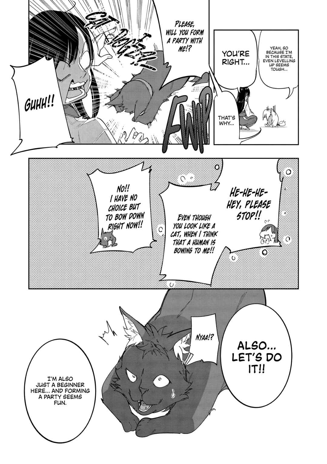 Page 26 Chapter 3 Neko ni Tenseishita kedo Hima nano de Geema Joshi to Issho ni VRMMO wo suru