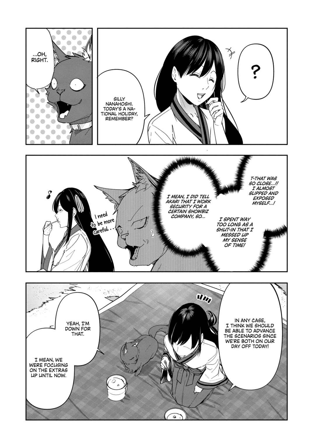 Page 12 Chapter 6 Neko ni Tenseishita kedo Hima nano de Geema Joshi to Issho ni VRMMO wo suru