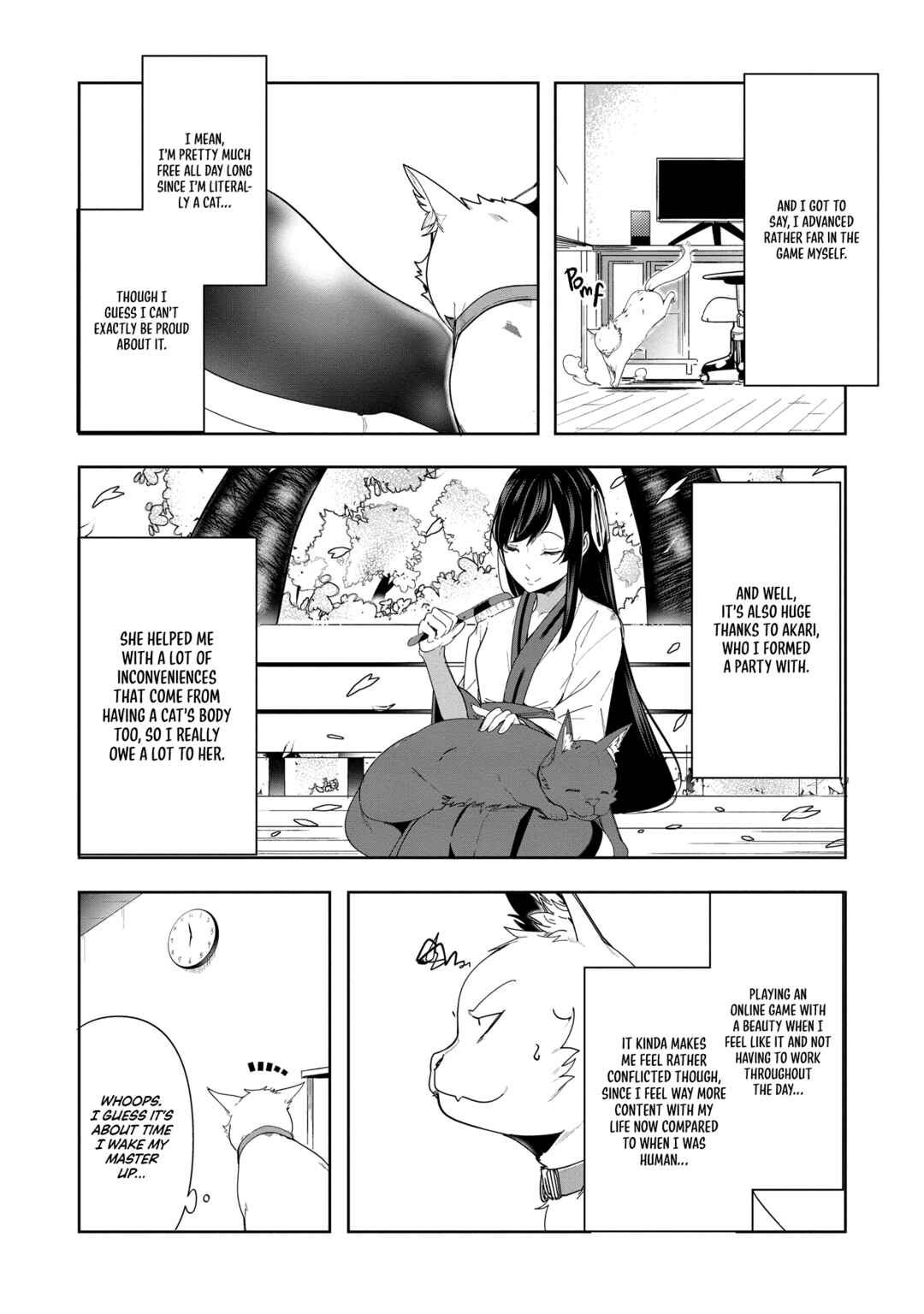 Page 3 Chapter 6 Neko ni Tenseishita kedo Hima nano de Geema Joshi to Issho ni VRMMO wo suru