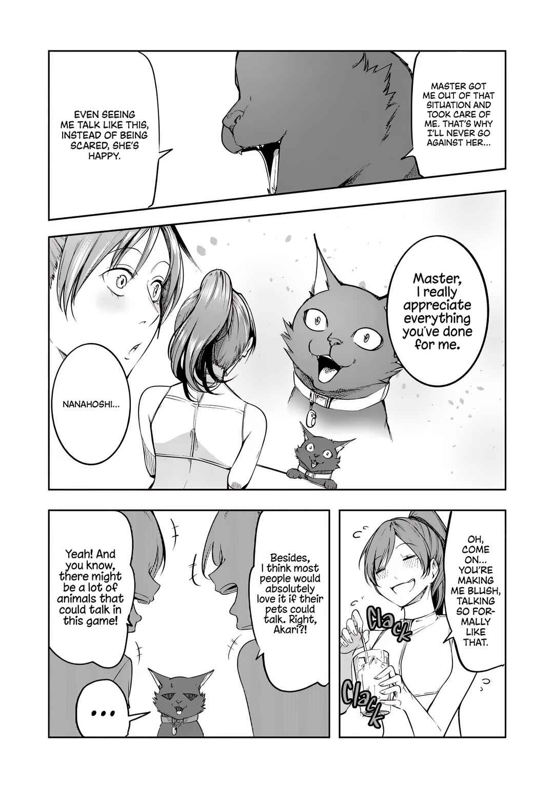 Page 9 Chapter 11 Neko ni Tenseishita kedo Hima nano de Geema Joshi to Issho ni VRMMO wo suru
