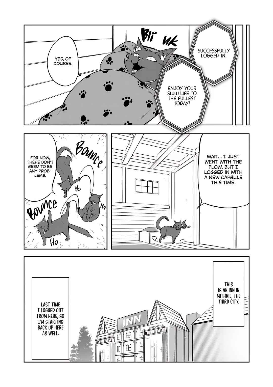 Page 15 Chapter 10 Neko ni Tenseishita kedo Hima nano de Geema Joshi to Issho ni VRMMO wo suru