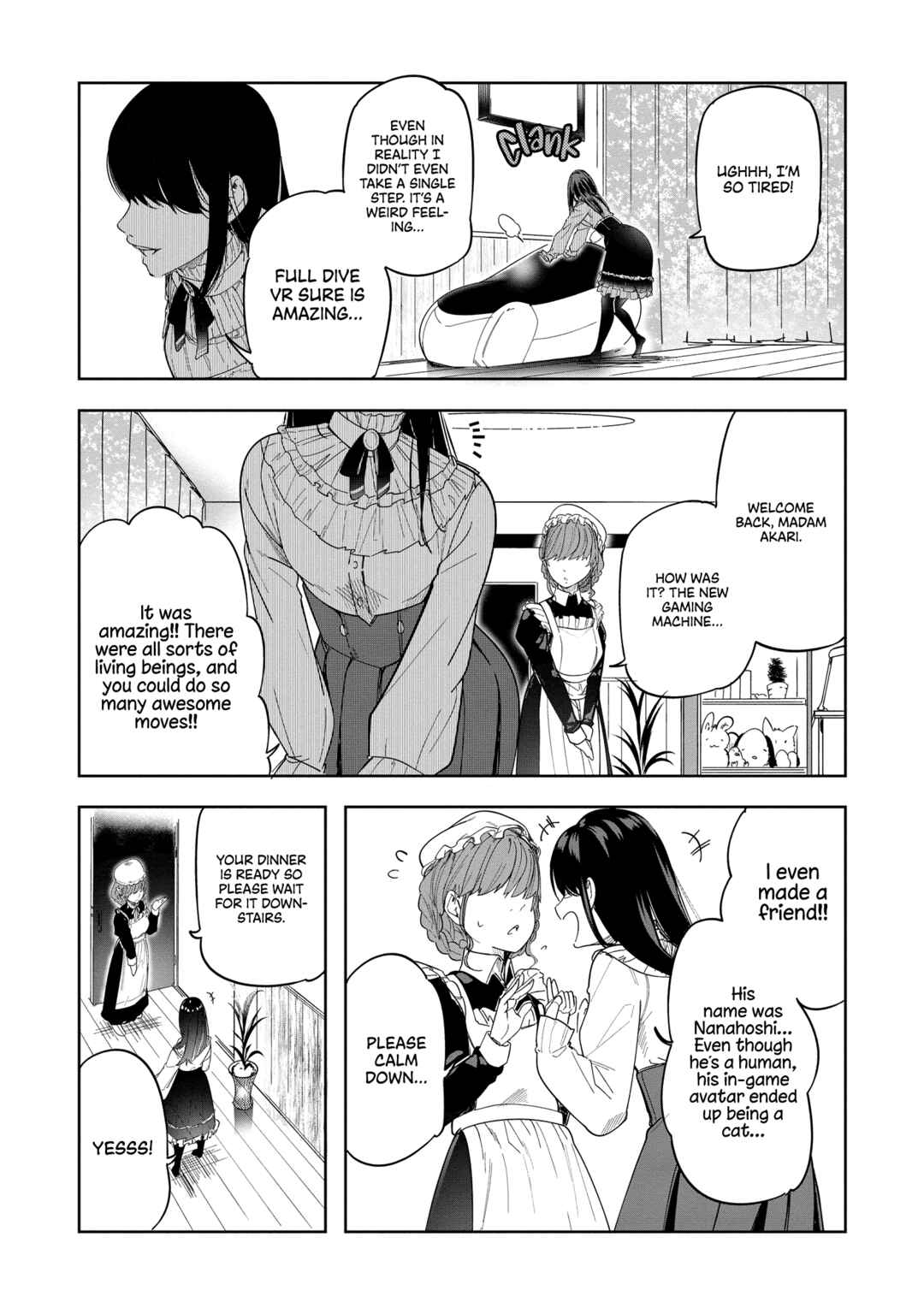 Page 23 Chapter 5 Neko ni Tenseishita kedo Hima nano de Geema Joshi to Issho ni VRMMO wo suru