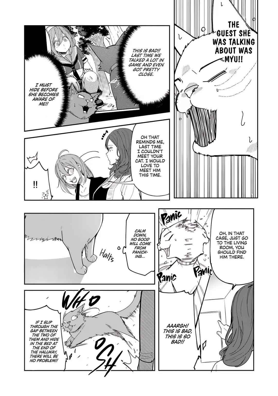 Page 8 Chapter 9 Neko ni Tenseishita kedo Hima nano de Geema Joshi to Issho ni VRMMO wo suru