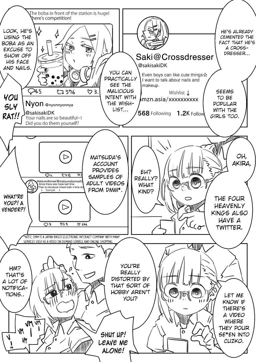 Page 4 Chapter 8 Danshikou ni Dokusareta Otokonoko