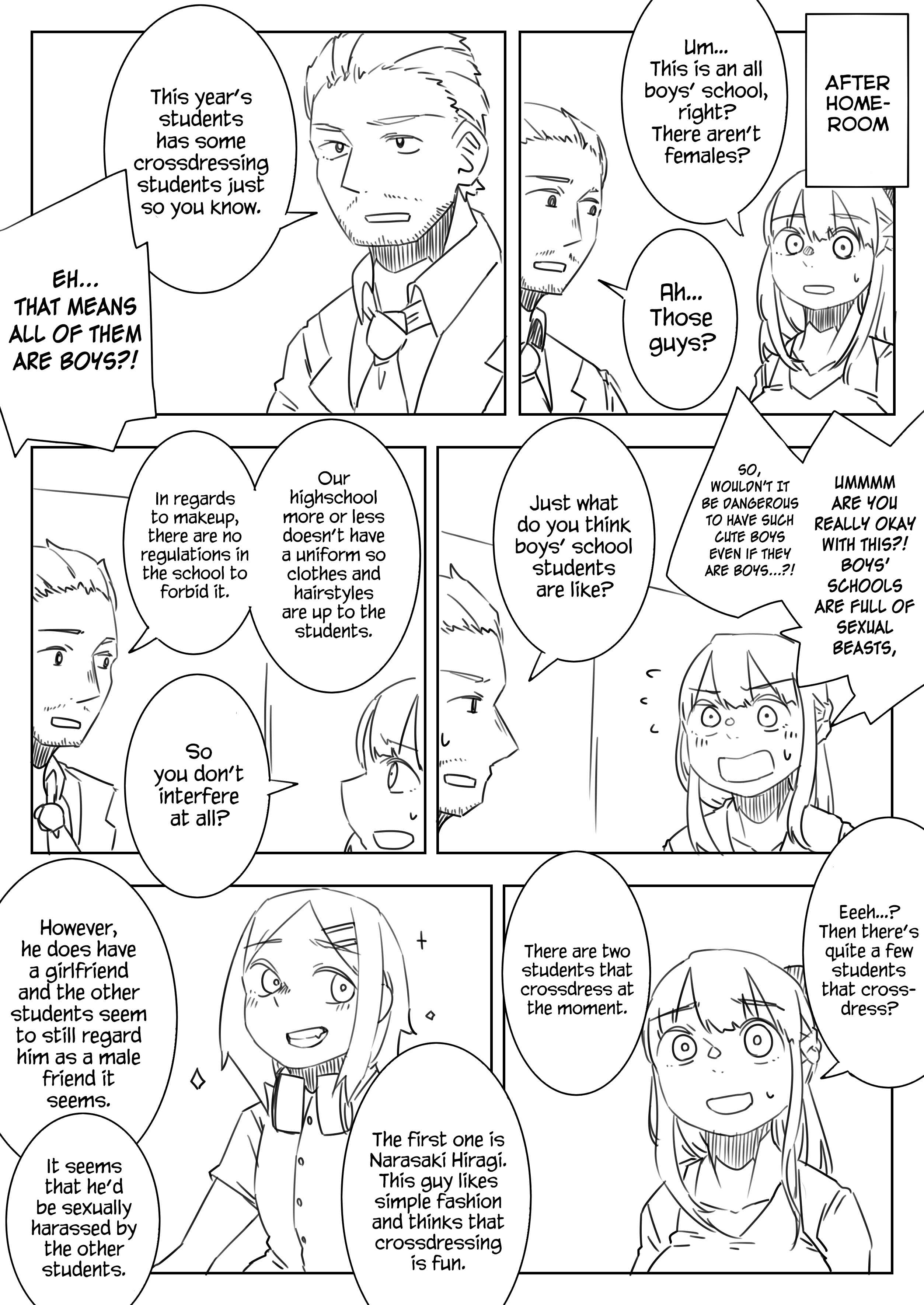 Page 3 Chapter 23 Danshikou ni Dokusareta Otokonoko