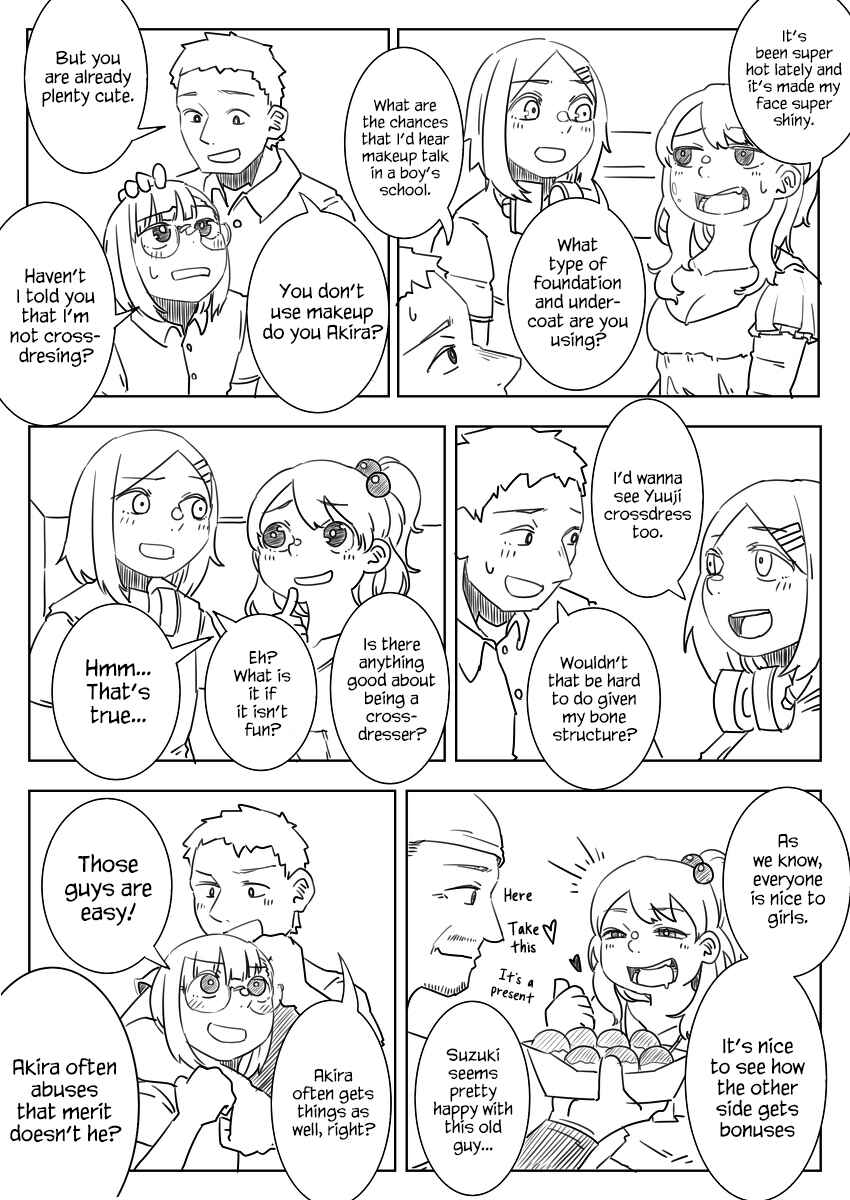Page 1 Chapter 21 Danshikou ni Dokusareta Otokonoko