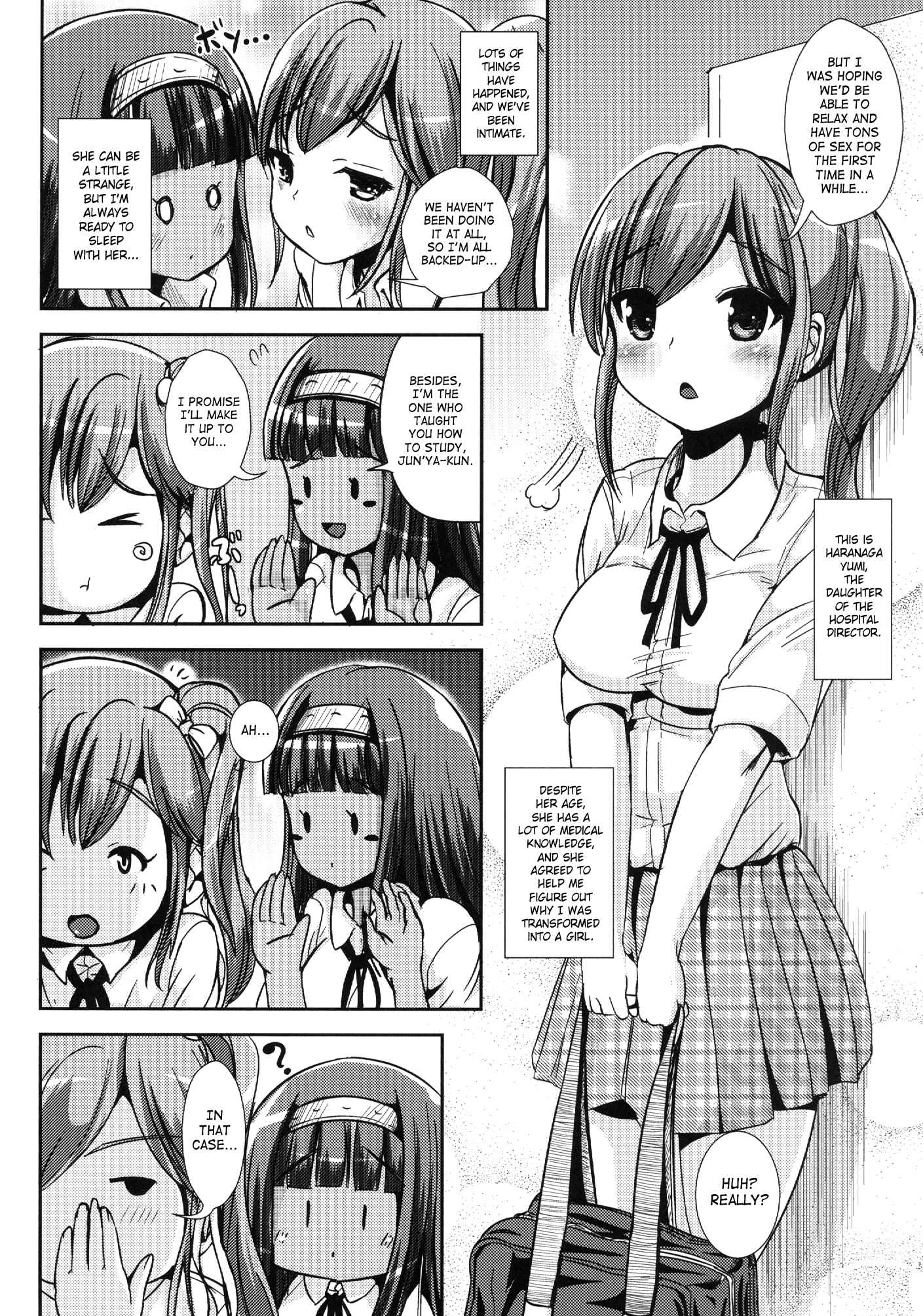 Page 3 Chapter 4 Asa Onna na Ore to Futanarikko Ojousama