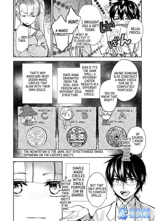 Page 6 Chapter 2.2 Maryoku Zero no Saikyou Majutsushi ~Yahari Omaera no Majutsu Riron wa Machigatte Iru n da ga?~@COMIC