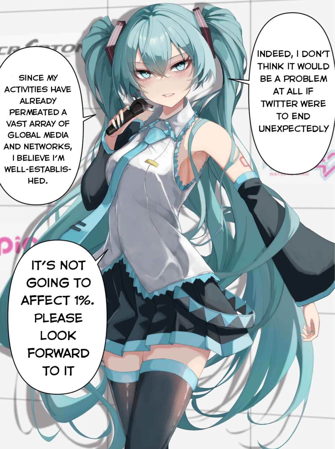 Page 1 Chapter 5 Vocaloid - Hatsune Miku 1 Panel (Doujinshi)