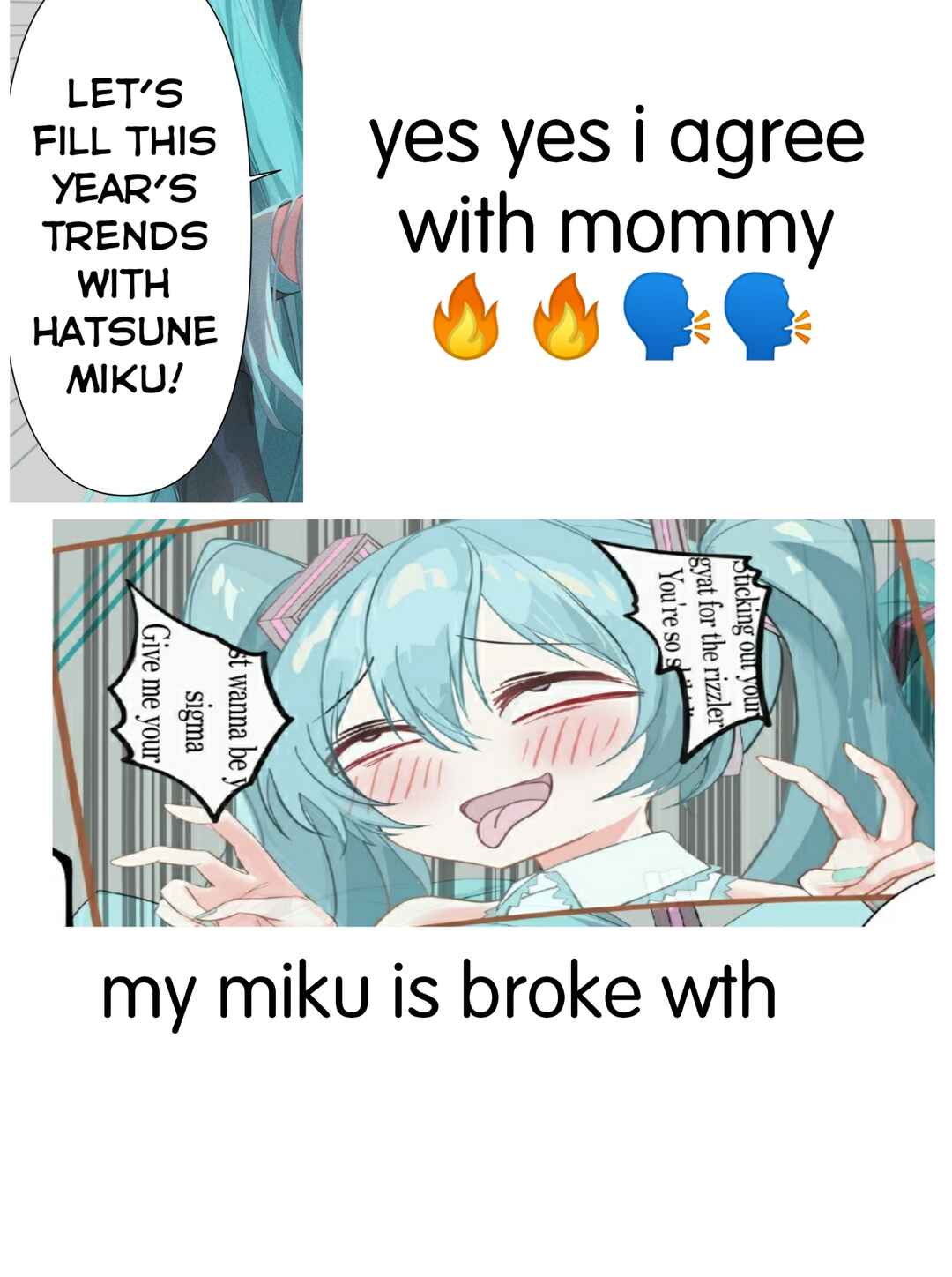 Page 2 Chapter 8 Vocaloid - Hatsune Miku 1 Panel (Doujinshi)