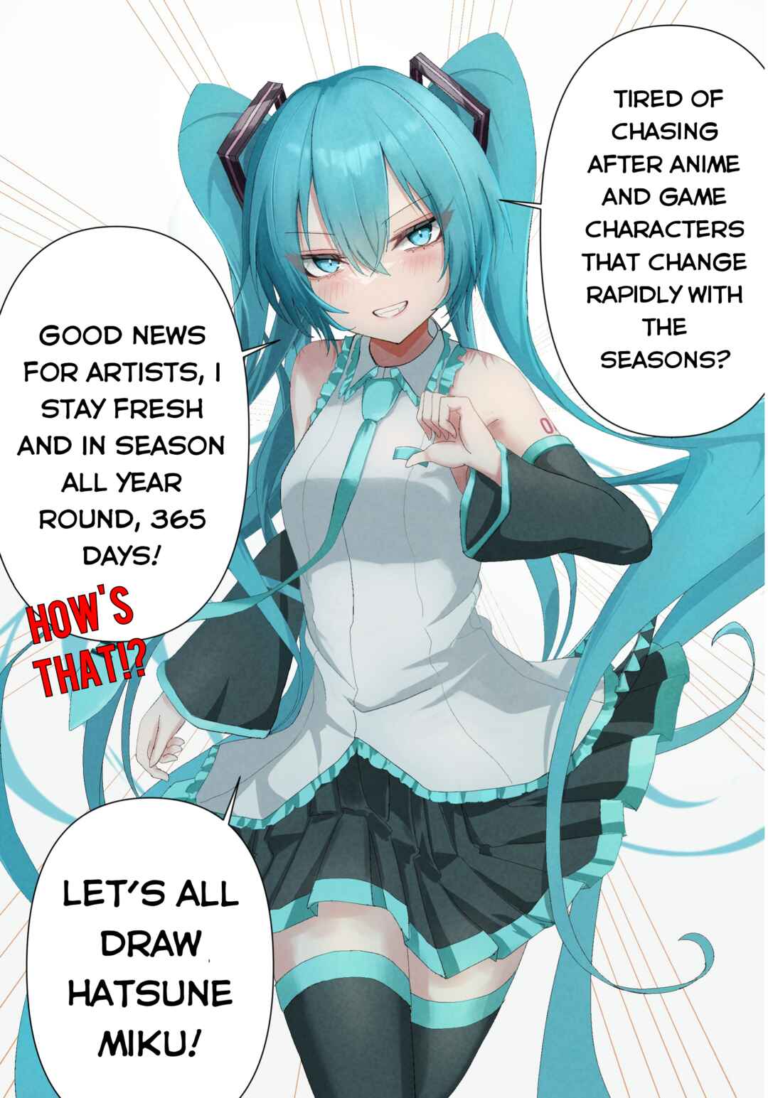 Page 1 Chapter 4 Vocaloid - Hatsune Miku 1 Panel (Doujinshi)