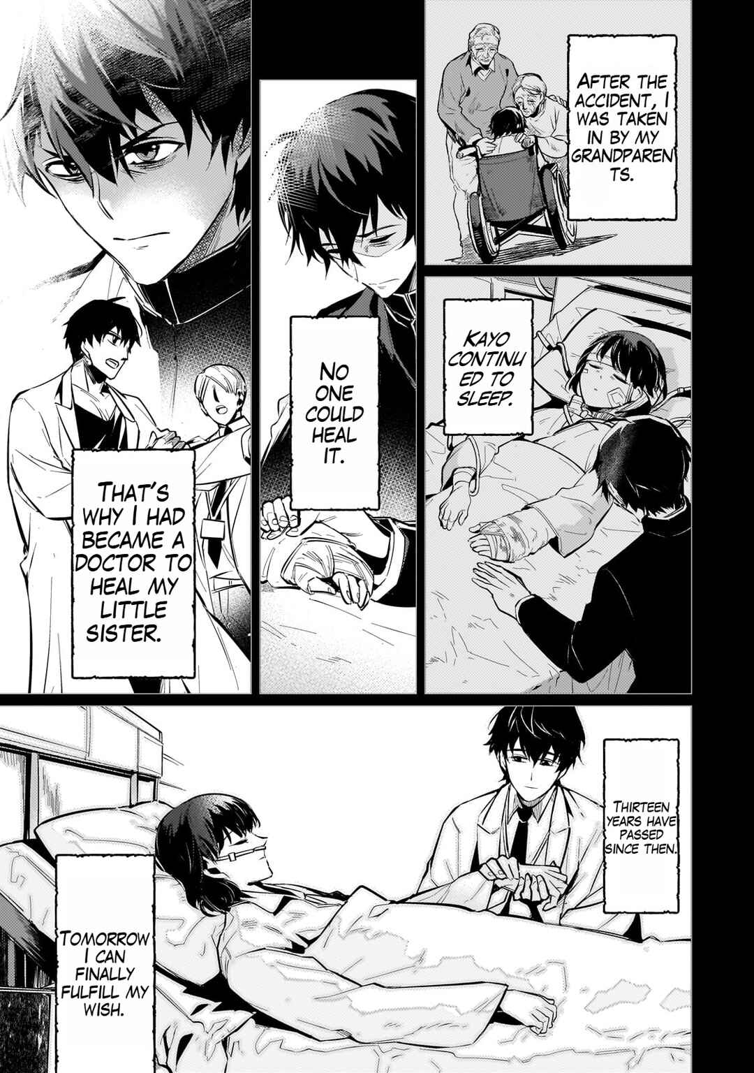 Page 13 Chapter 1 Ansatsu wa Tasogare ni Warau