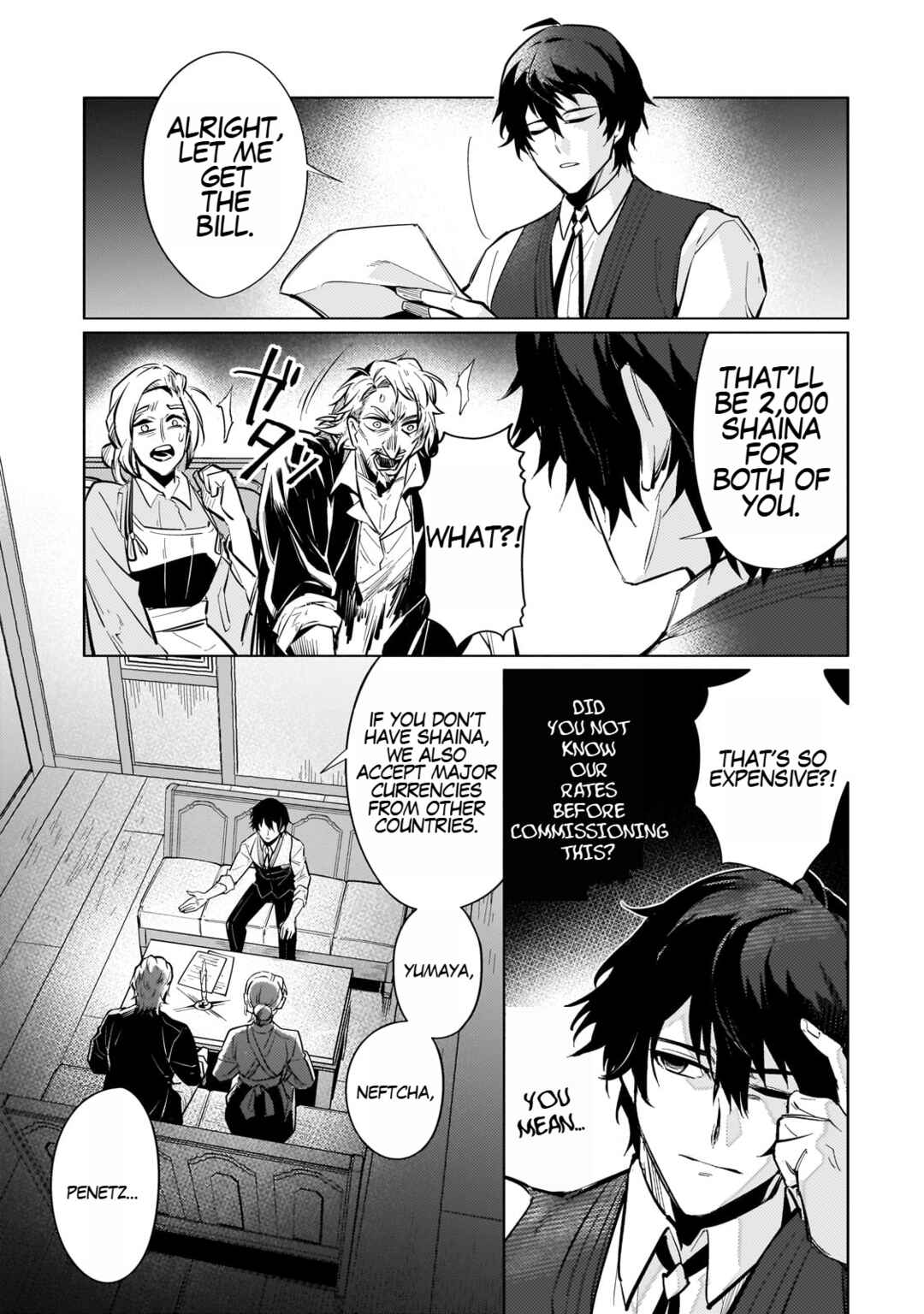 Page 33 Chapter 1 Ansatsu wa Tasogare ni Warau