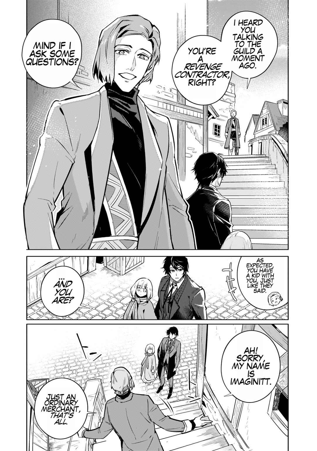 Page 12 Chapter 2 Ansatsu wa Tasogare ni Warau