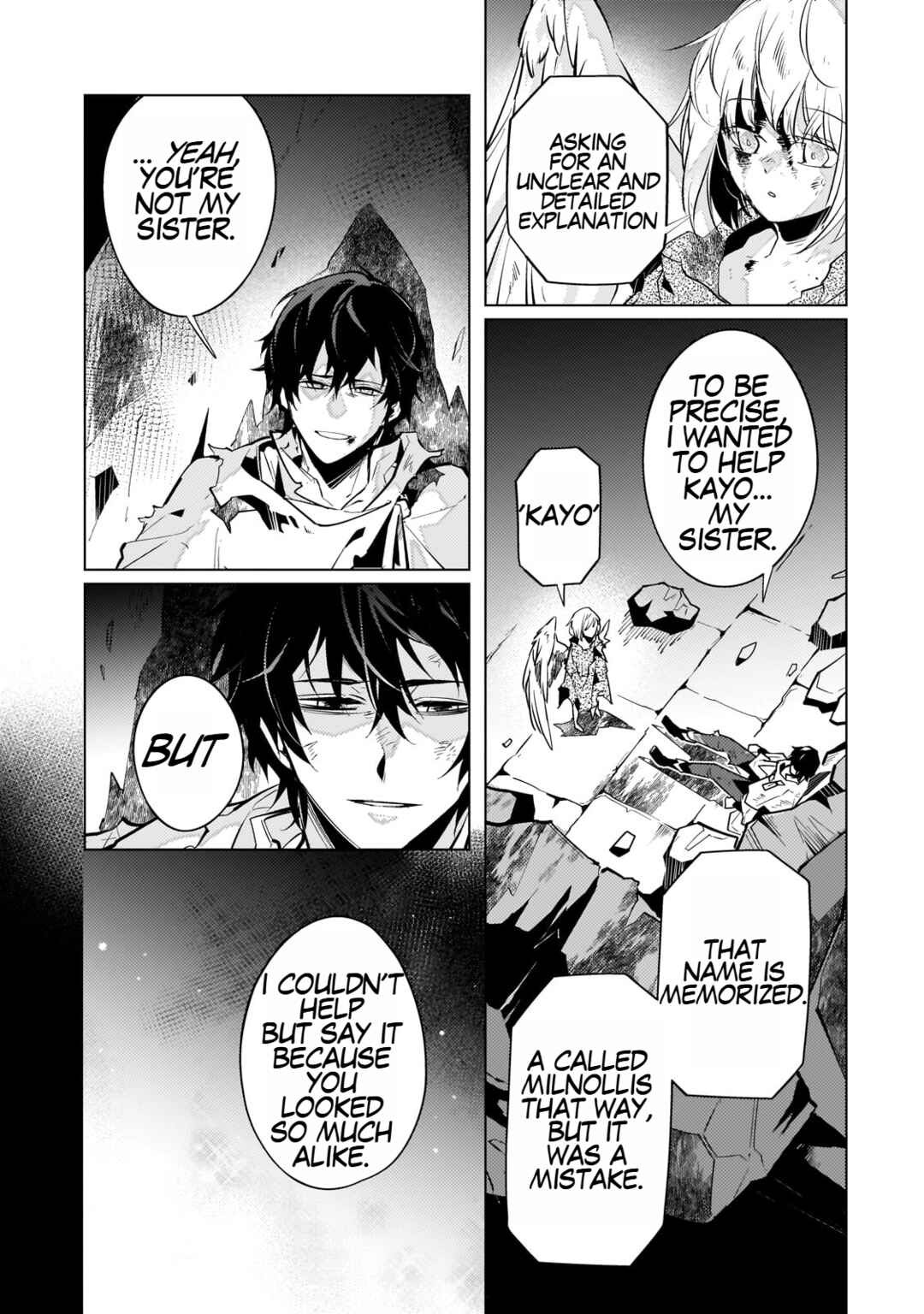 Page 34 Chapter 4 Ansatsu wa Tasogare ni Warau