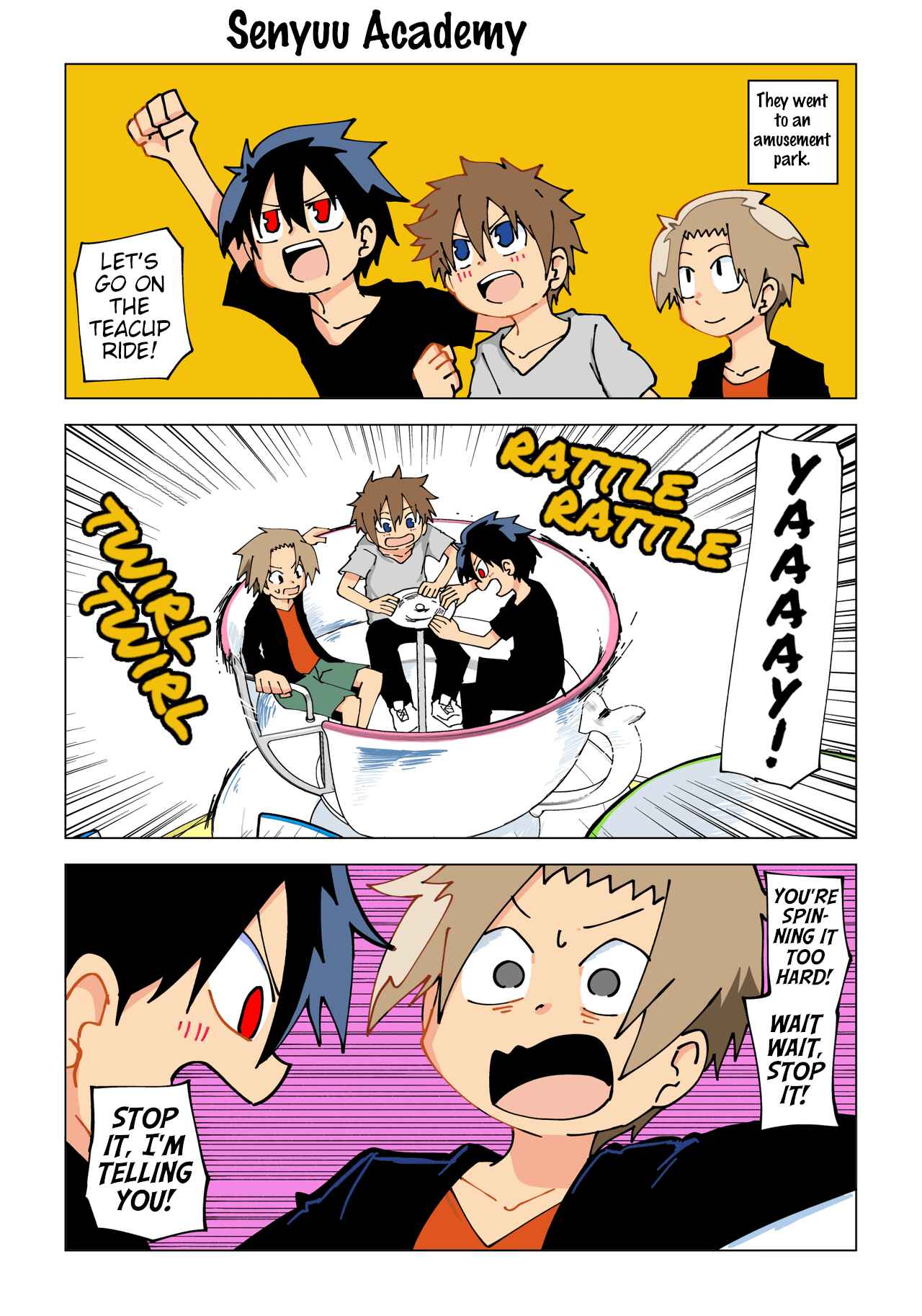 Page 1 Chapter 12 Senyuu. - Haruhara Robinson Channel