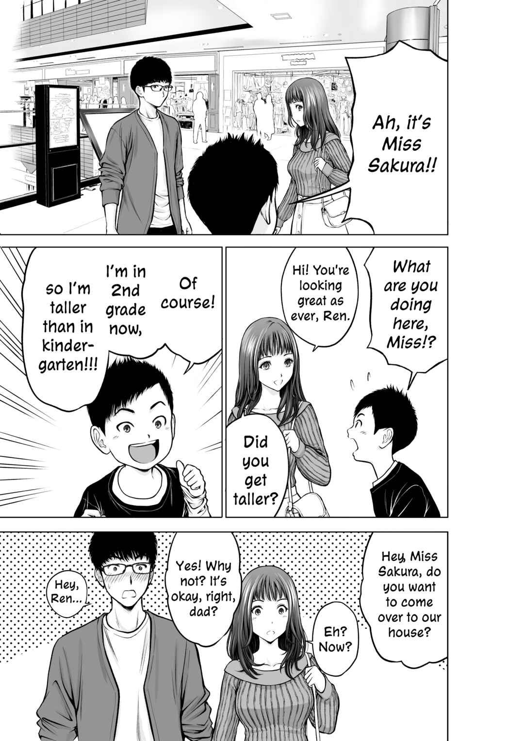 Page 4 Chapter Unknown_fa2b Musuko no Sensei wa Kyonyuu Bijo ♡
