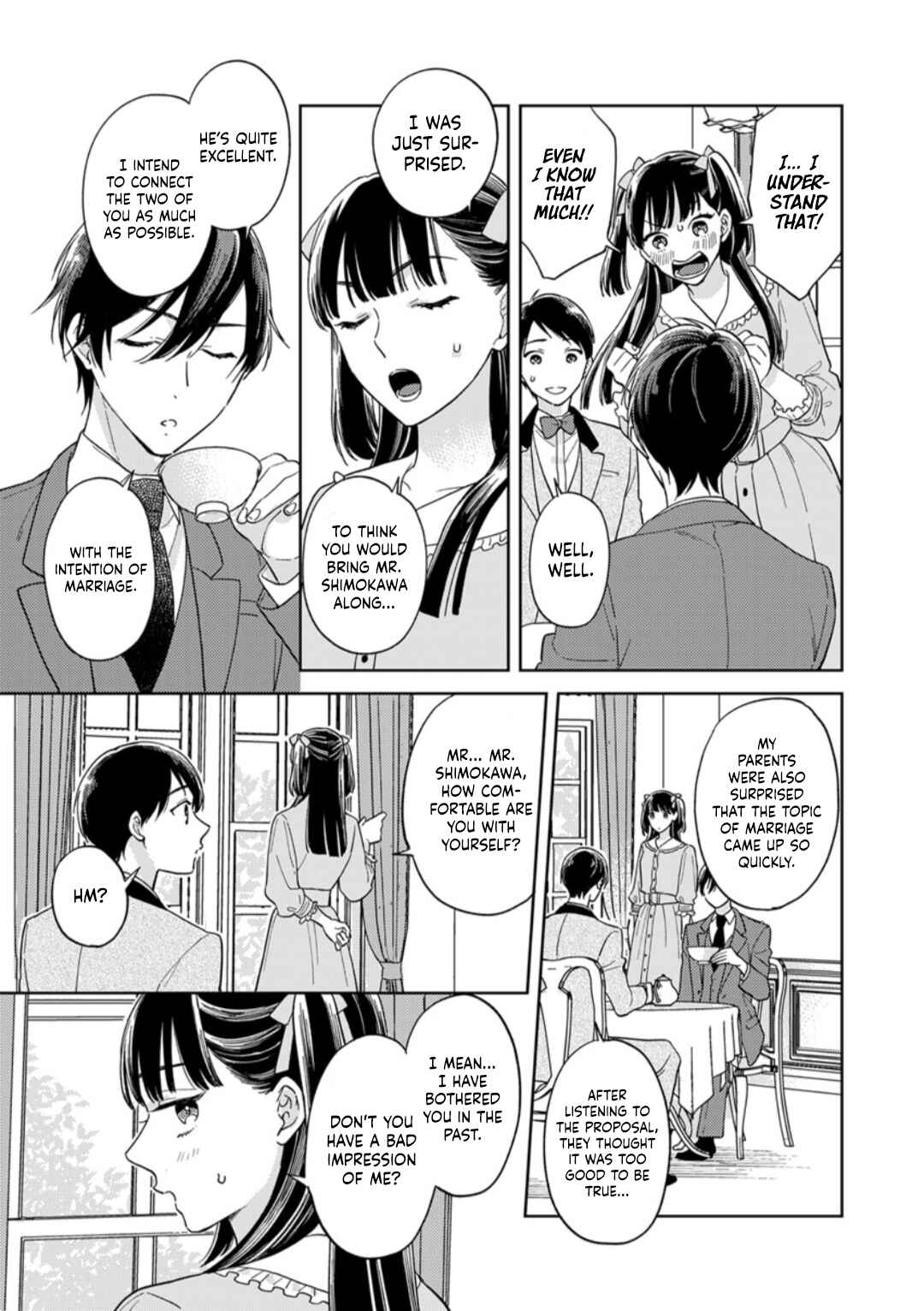 Page 14 Chapter 9 Yomeiri no Susume ~Taisho Onzoushi no Gouin na Kyuukon~