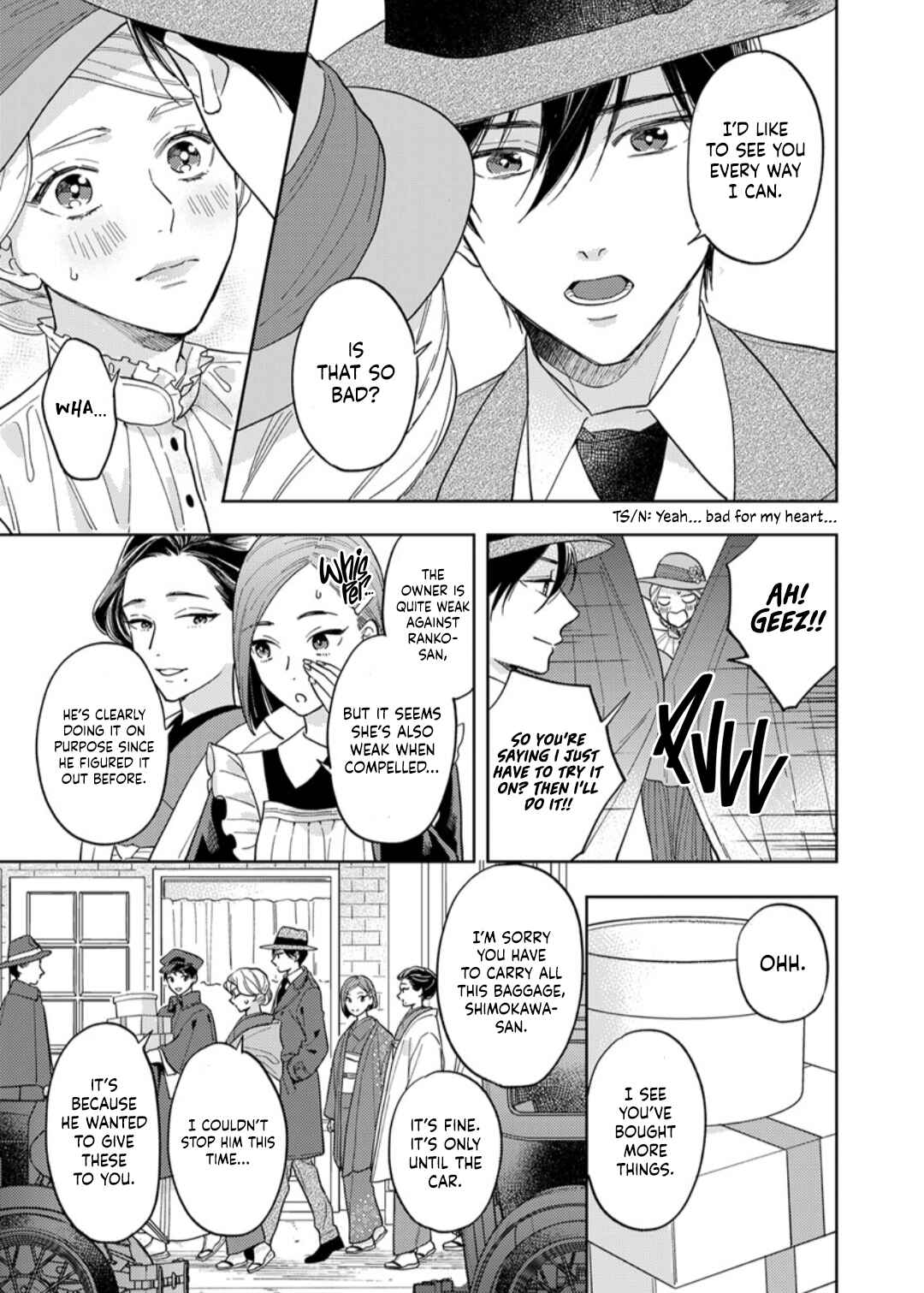 Page 22 Chapter 8 Yomeiri no Susume ~Taisho Onzoushi no Gouin na Kyuukon~