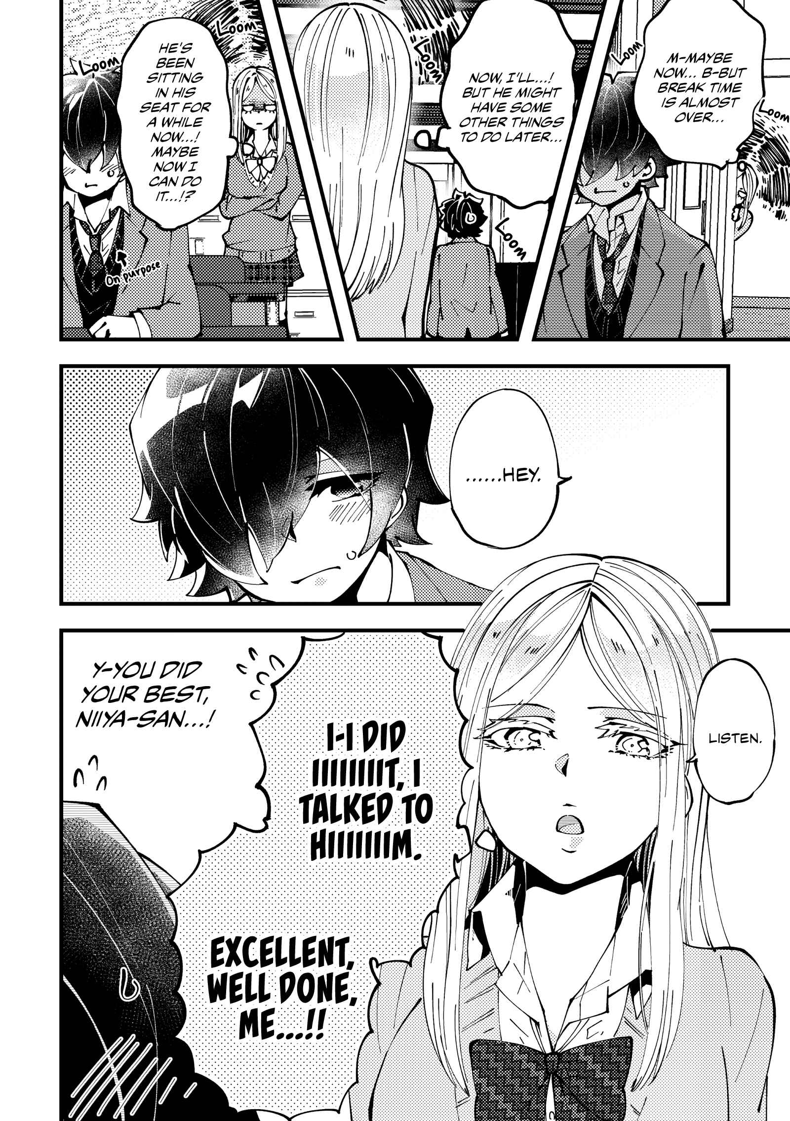 Page 3 Chapter 3 The (Inner Voice of the) Girl Next to Me Is Loud