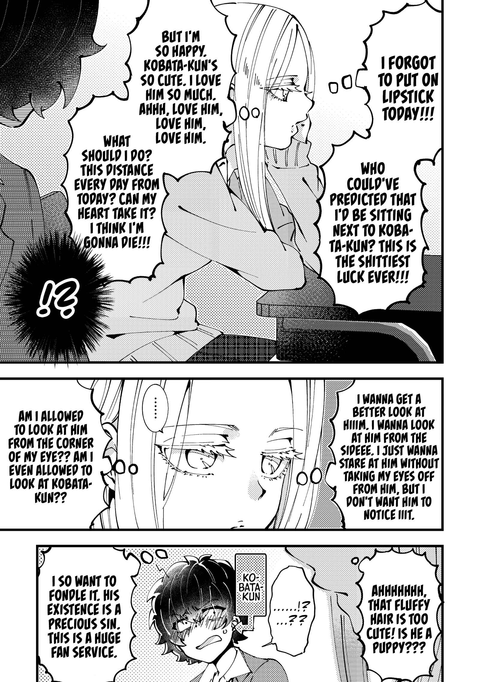 Page 2 Chapter 1 The (Inner Voice of the) Girl Next to Me Is Loud