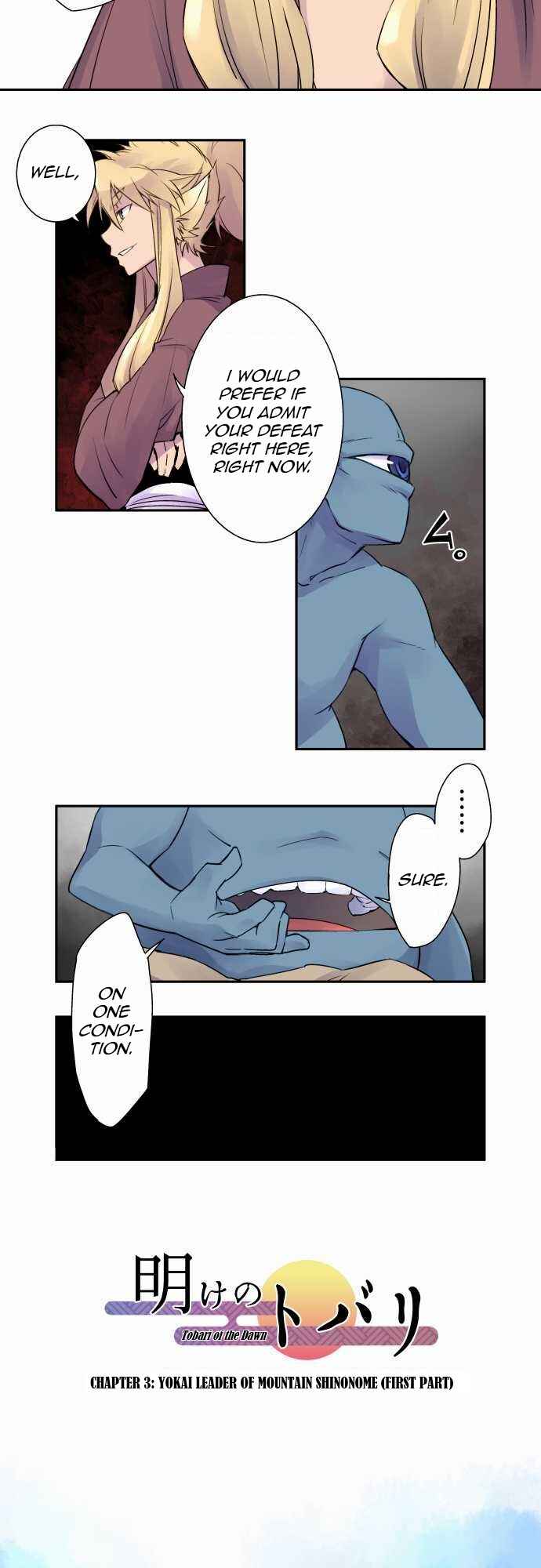 Page 2 Chapter 3 Tobari of the Dawn